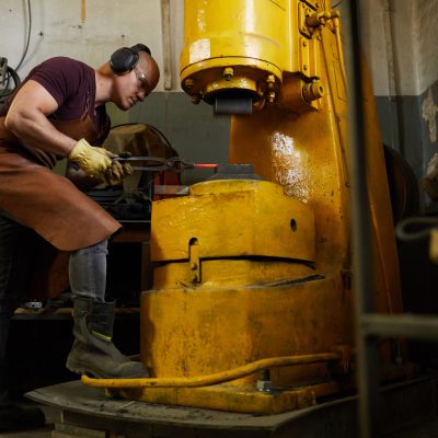 Concentrated on forging process